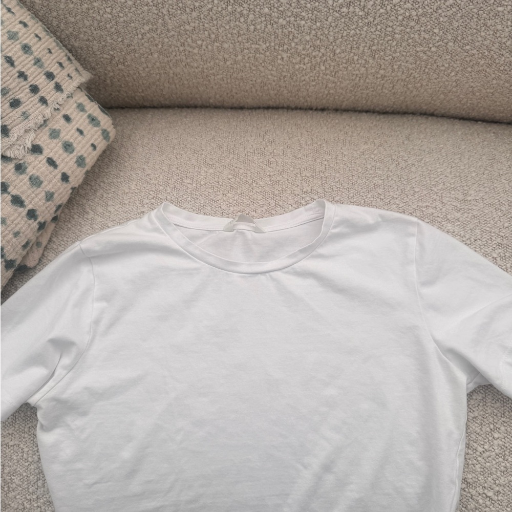 Zara Soft Stretch Crop Short Sleeve